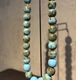 De appelgaard kralenketting turquoise