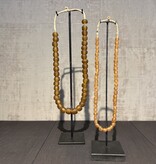 kralen ketting oranje klein