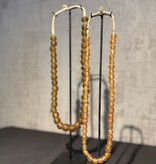 kralen ketting oranje klein