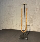 kralen ketting oranje klein