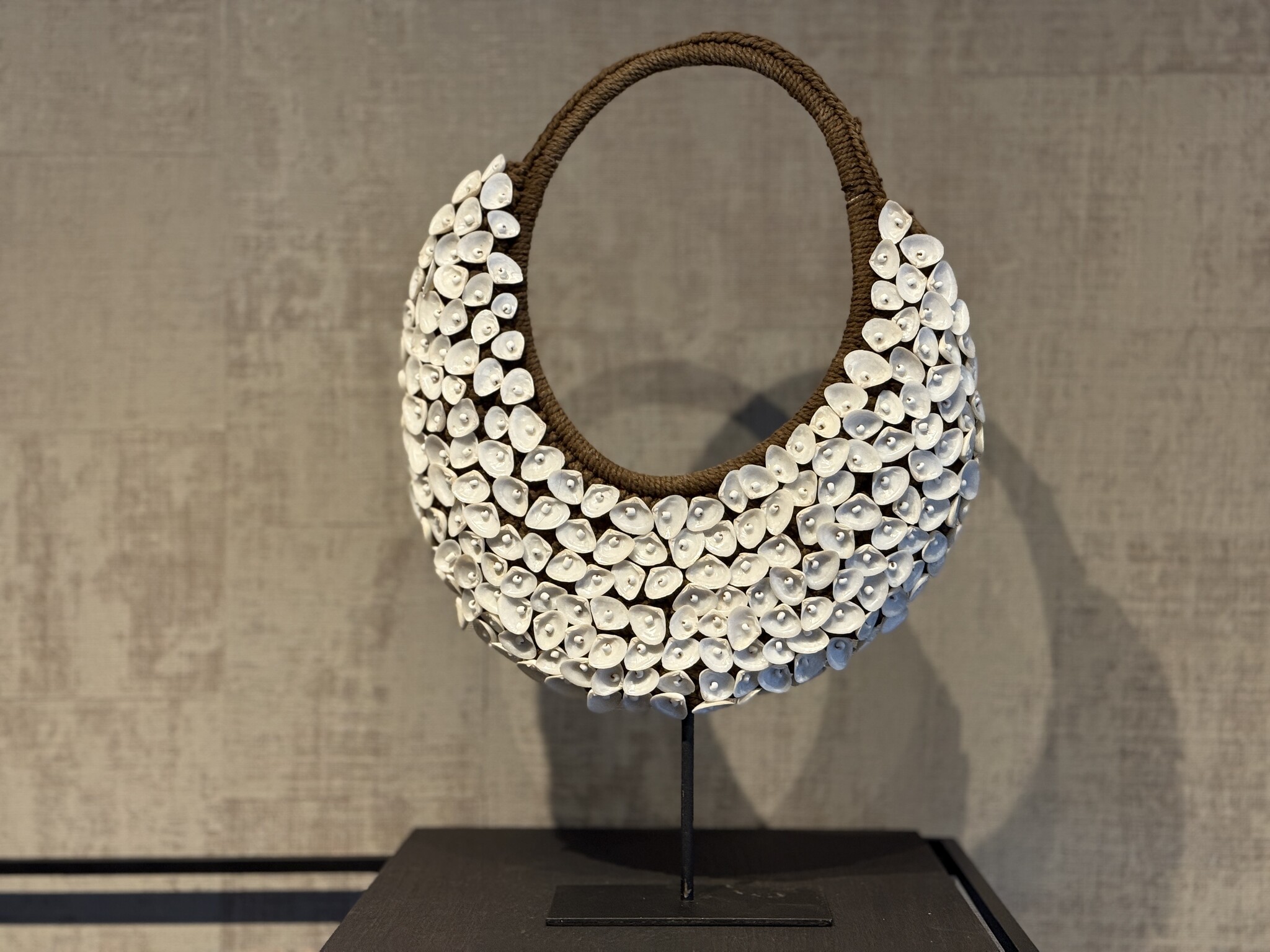 De appelgaard schelpentas wit