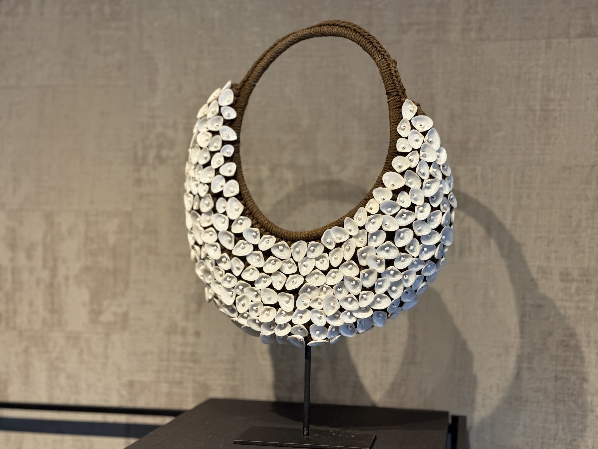 De appelgaard schelpentas wit