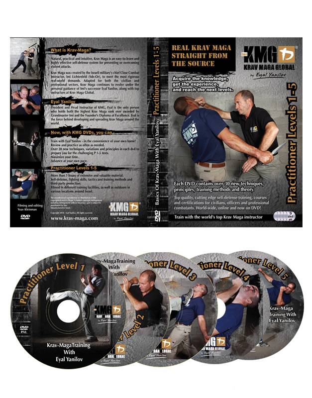 Krav Maga Global DVD (P1-P5) - Official