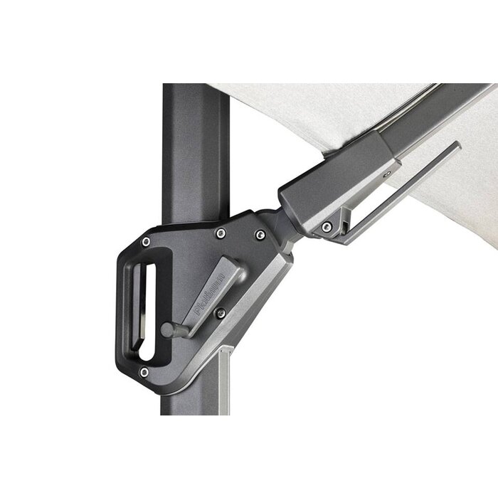 Platinum Platinum Challenger T2 Premium zweefparasol rond - Faded Black