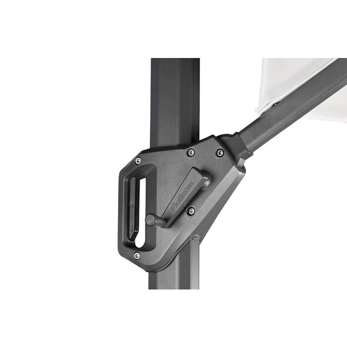 Platinum Platinum Challenger T1 zweefparasol 3x3 m. - Premium Faded black