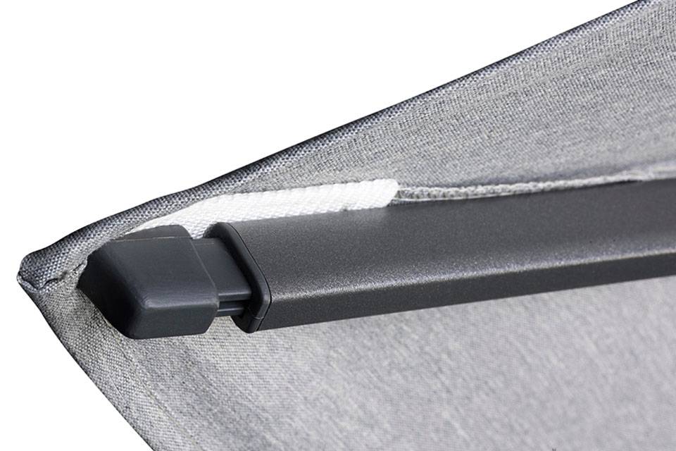 Platinum Platinum Challenger T1 zweefparasol 3x3 m. - Premium Havana