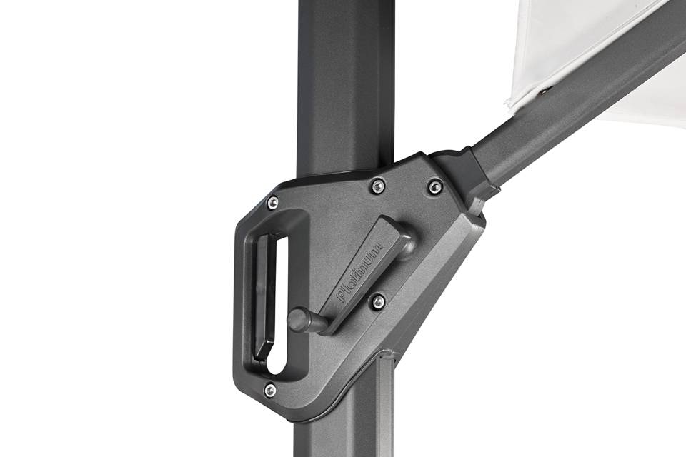 Platinum Platinum Challenger T1 zweefparasol 3x3 m. - Premium Havana