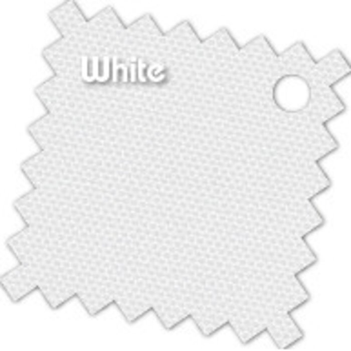 Platinum Platinum Riva stokparasol vierkant 2.5x2.5 m. - Wit