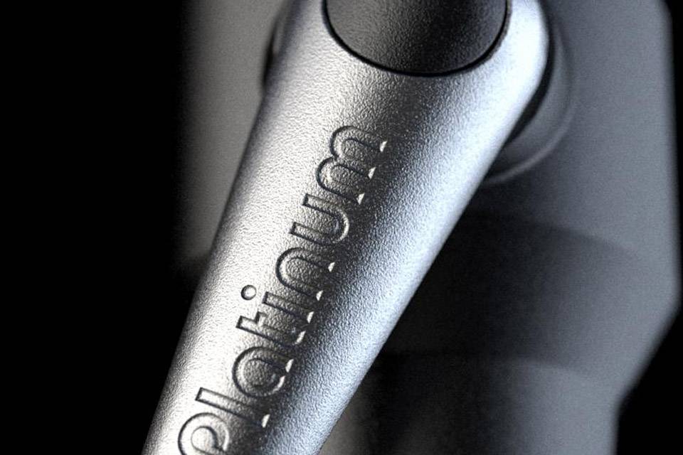 Platinum Platinum Riva stokparasol rechthoek - 3x2 m. - Taupe