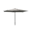 4-Seasons stokparasol Azzurro 300 cm - charcoal