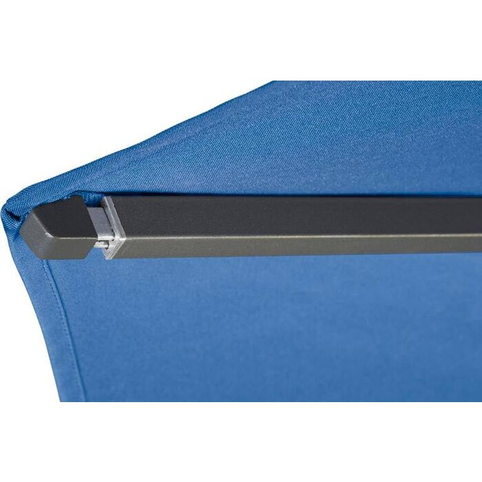 Platinum Platinum Riva stokparasol rond 3 meter - Black