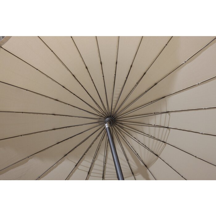 4-Seasons 4-Seasons Shanghai Stokparasol 300 cm - Charcoal