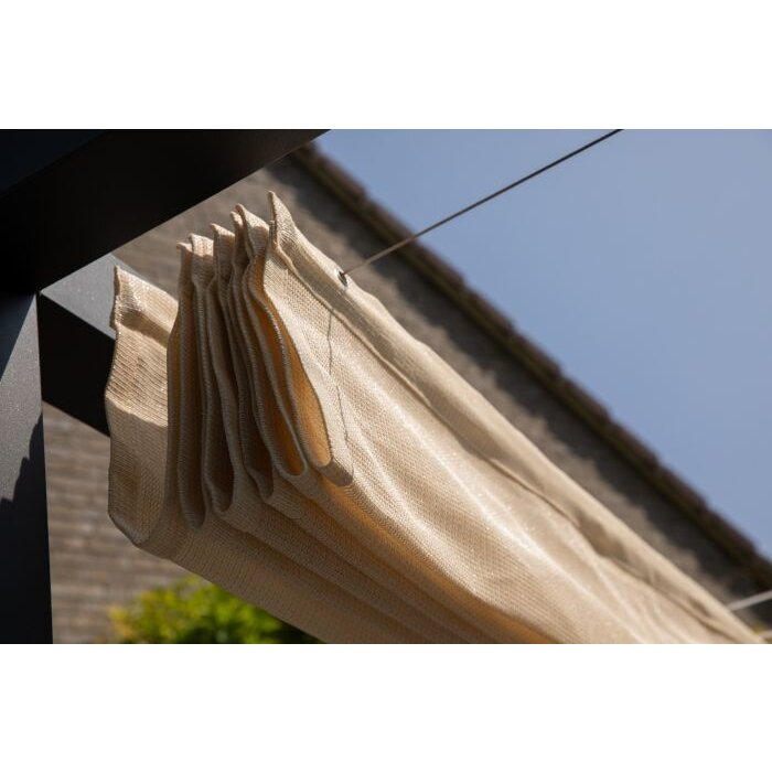 Platinum Platinum Harmonica schaduwdoek 290x400 cm. Zand