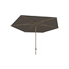 4-Seasons stokparasol Azzurro 300 cm - Woodlook/Charcoal