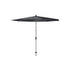 Platinum Riva stokparasol rond 3 meter - Antraciet