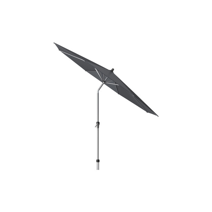 Platinum Platinum Riva stokparasol rond 3 meter - Antraciet