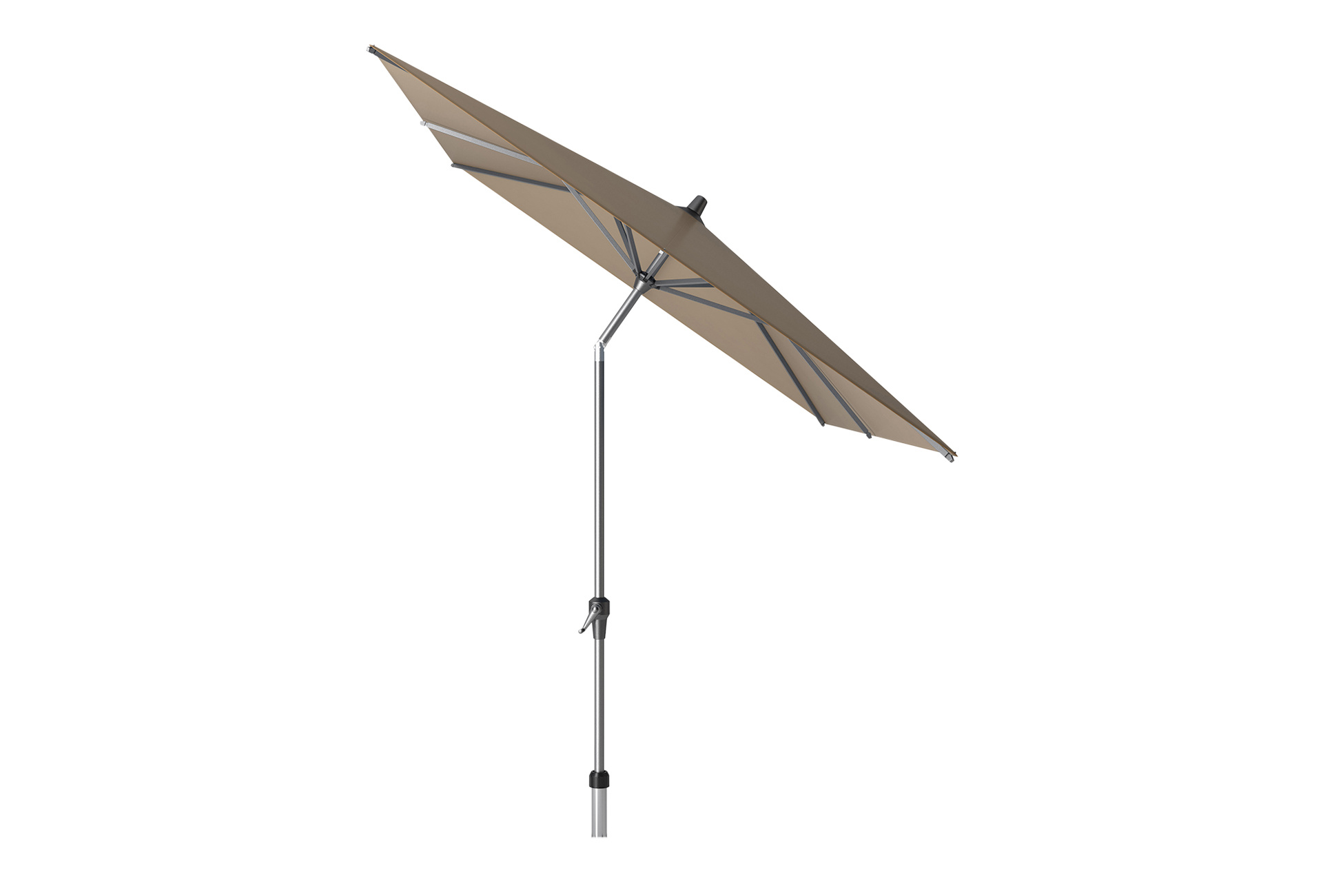 Platinum Platinum Riva stokparasol rechthoek - 3x2 m. - Taupe