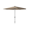 Platinum Riva stokparasol 350 cm. rond - Taupe