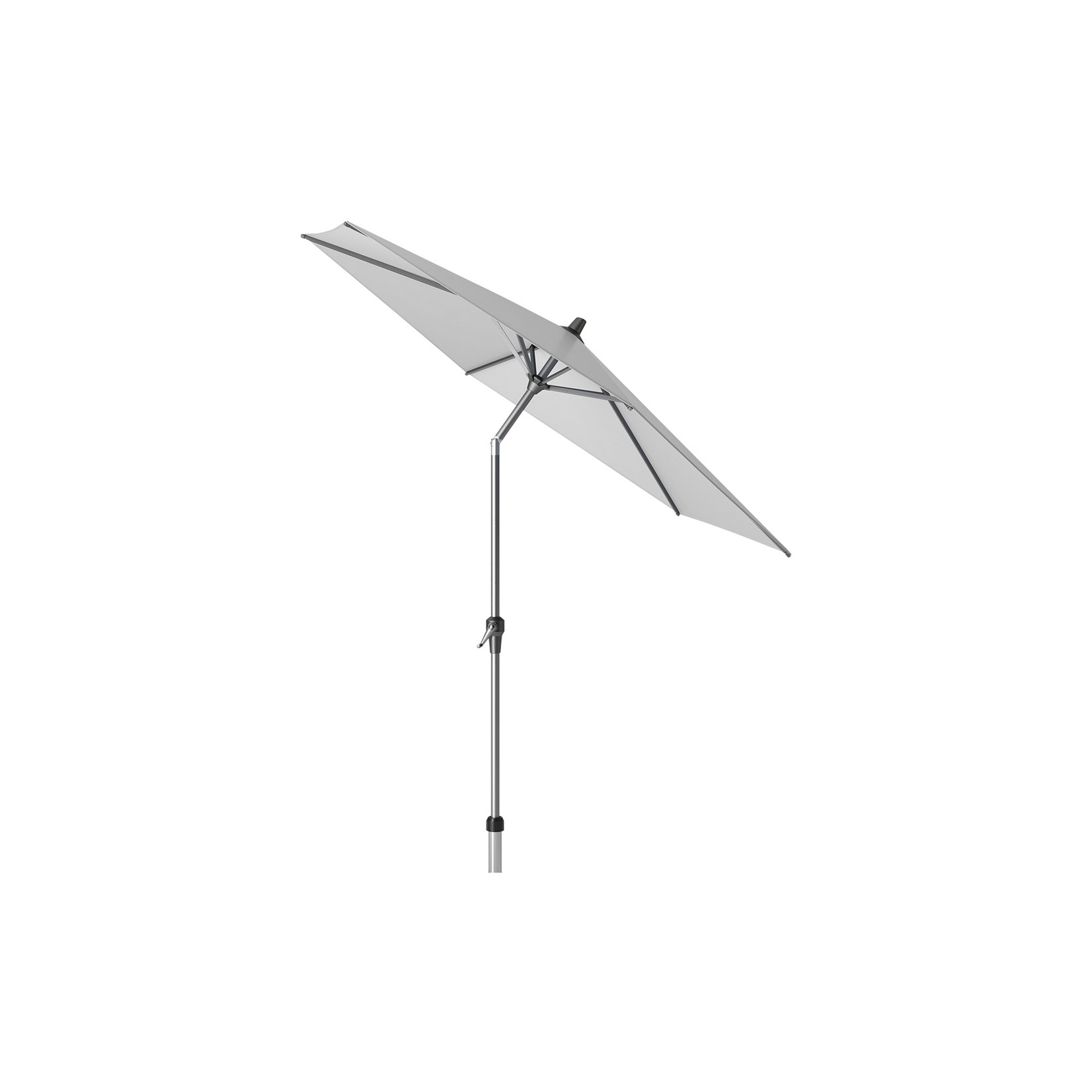 Platinum Platinum Riva parasol rond 2.5 m. - Light Grey