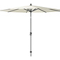 Platinum Platinum Riva parasol rond 3 meter - Ecru