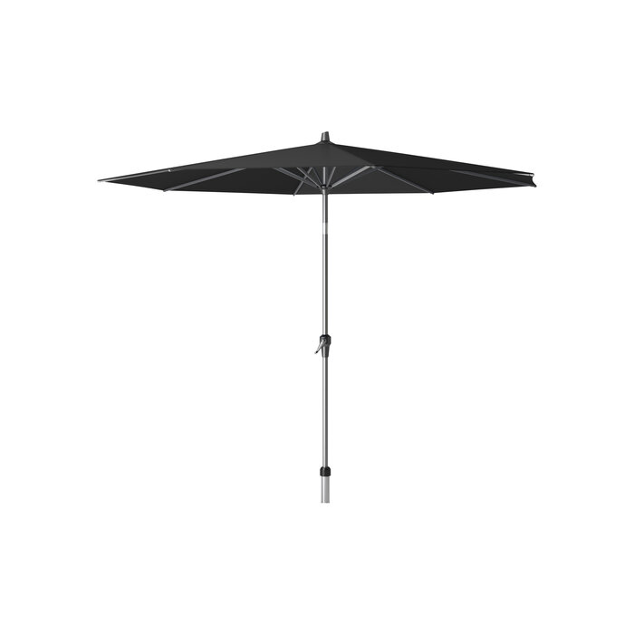 Platinum Platinum Riva stokparasol rond 3 meter - Black