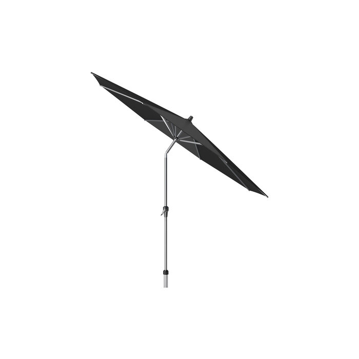 Platinum Platinum Riva stokparasol rond 3 meter - Black