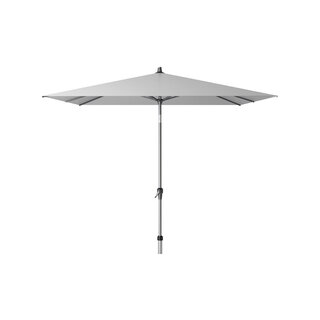 Platinum Platinum Riva stokparasol vierkant 2.5x2.5 m. - Light Grey