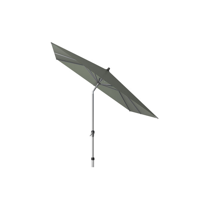 Platinum Platinum Riva stokparasol vierkant 2.5x2.5 m. - Olive