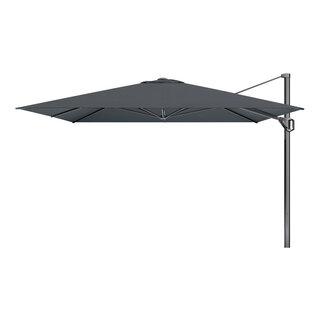Platinum Platinum Challenger T1 Telescope zweefparasol 3,5x3,5 m. - Premium Faded black