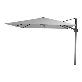 Platinum Platinum Challenger T2 zweefparasol - 3x3 m. - Light grey