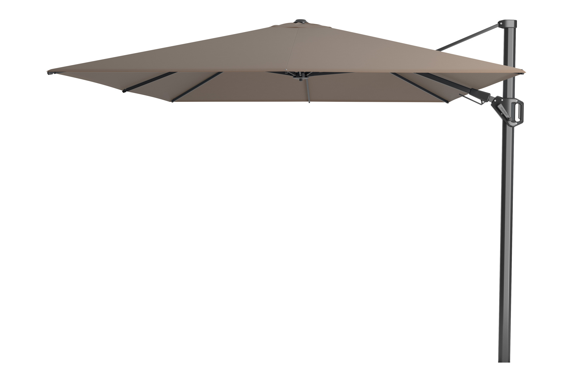 Platinum Platinum Challenger T2 Zweefparasol 3,5x2,6 m. Havanna