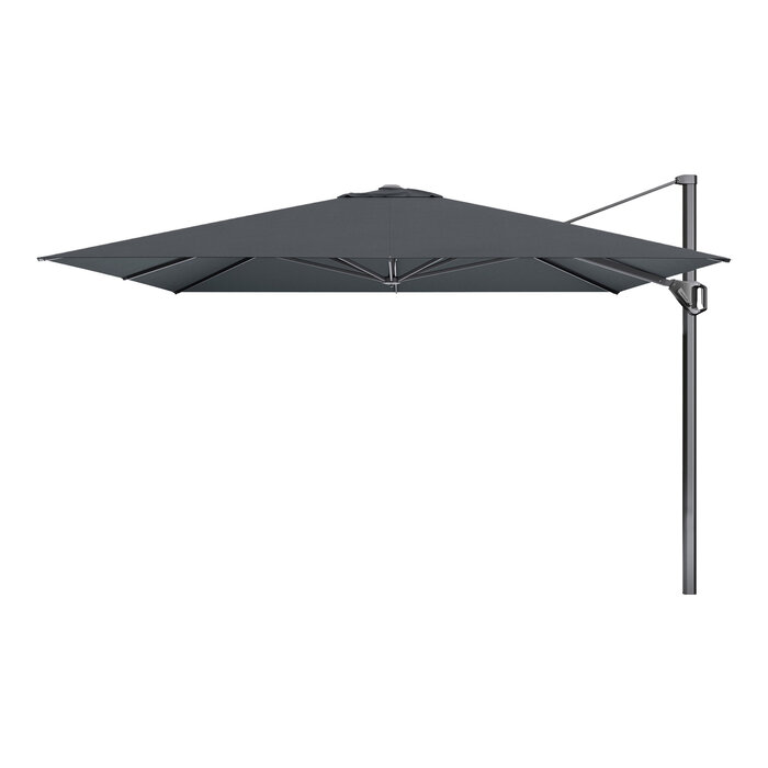 Platinum Platinum Challenger zweefparasol T1 Premium 3,5x3,5 m. - Faded black