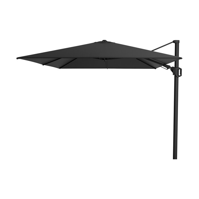 Platinum Platinum Challenger zweefparasol T2 Premium - 3,5 x 2,6 m. - Jet Black