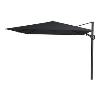 Platinum Platinum Challenger  zweefparasol T2 Premium - 3x3 m. - Jet Black