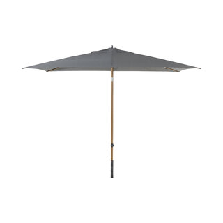 4-Seasons 4-Seasons Stokparasol Azzurro 200 x 300 cm - Woodlook/Charcoal