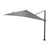 Garden Impressions Hawaii zweefparasol 300x300 cm Carbon Black - Donker grijs