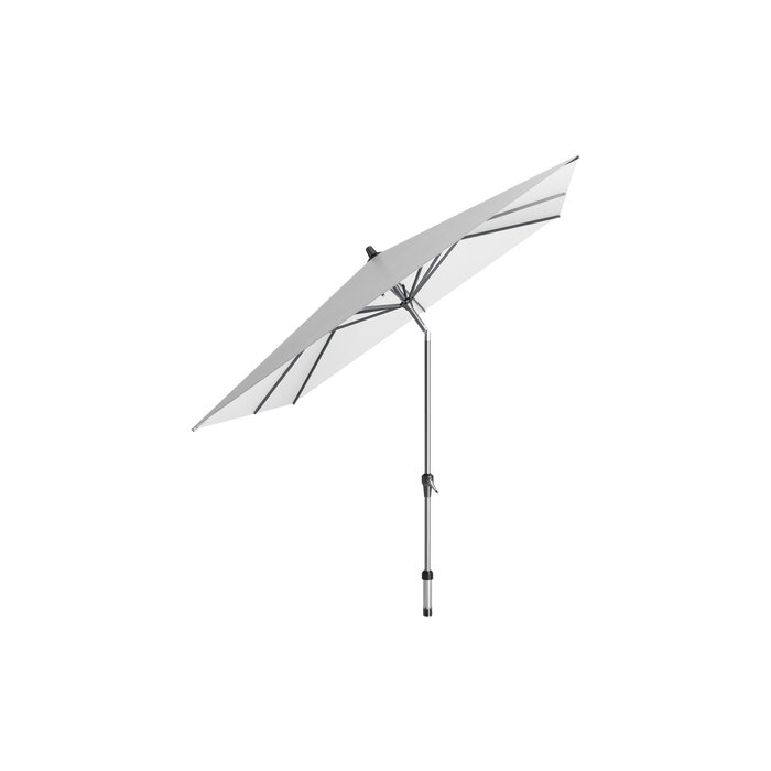 Platinum Platinum Riva stokparasol vierkant 2.5x2.5 m. - Wit