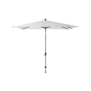 Platinum Platinum Riva stokparasol vierkant 2.5x2.5 m. - Wit