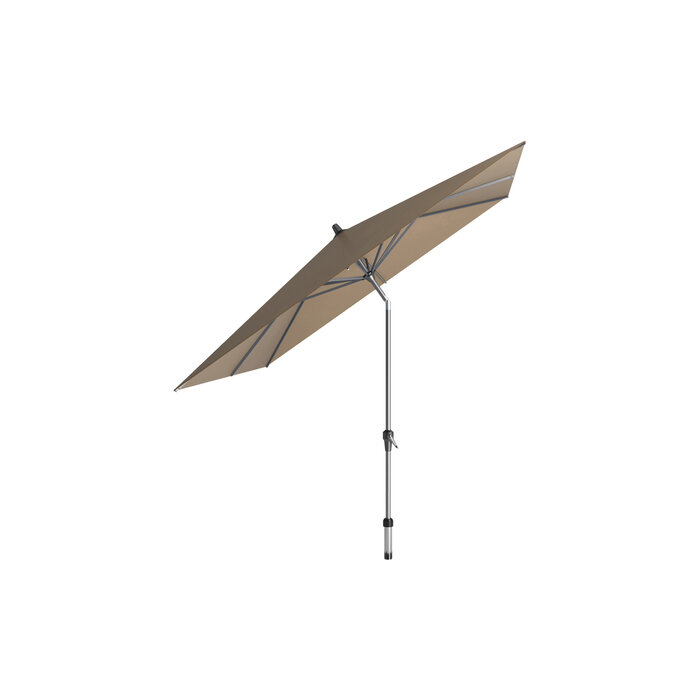 Platinum Platinum Riva stokparasol vierkant 2.5x2.5 m. - Taupe