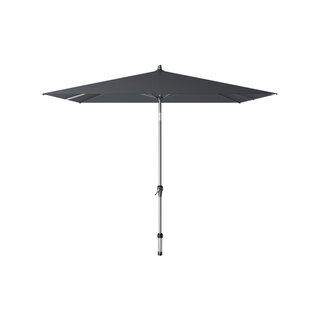 Platinum Platinum Riva stokparasol vierkant 2.5x2.5 m. - Antraciet