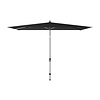 Platinum Riva stokparasol rechthoekig 3x2m. - Zwart