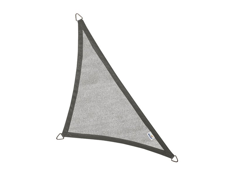Nesling Coolfit schaduwdoek driehoek 5x5x7,1m. Antraciet
