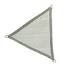 Nesling Coolfit schaduwdoek driehoek Olijf 3,6 x 3,6 x 3,6 m.