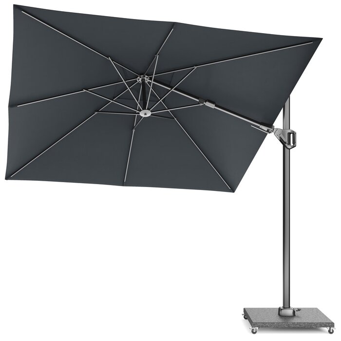 Platinum Platinum Voyager  Zweefparasol T2 2,7x2,7 m. - Faded Black