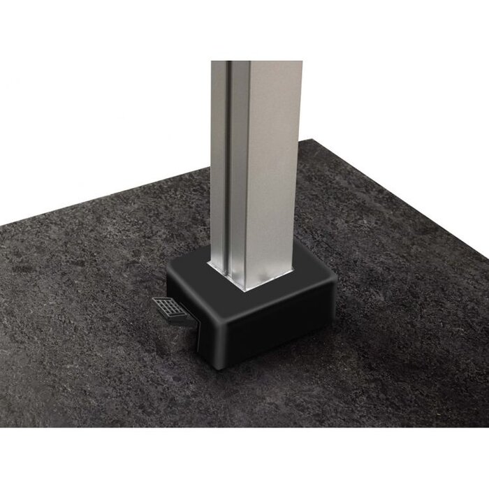 Platinum Platinum Platinum Icon T1 Zweefparasol - 4x3m. - Manhattan Grey