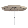 Madison parasol flores luxe 300 cm. polyester ecru