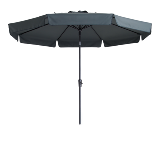 Madison Madison Stokparasol flores luxe 300 cm. polyester Grey