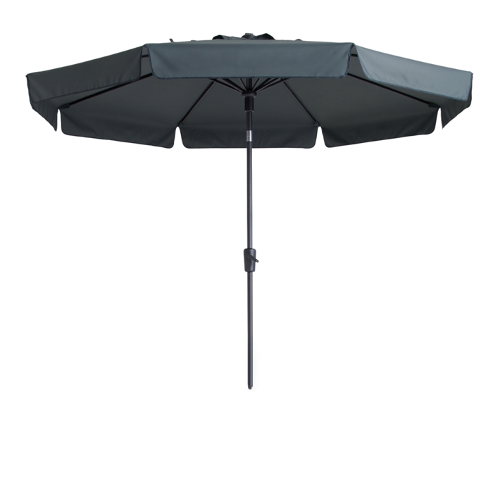 Madison Madison Stokparasol flores luxe 300 cm. polyester Grey