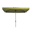 Madison parasol Delos luxe 200x300 cm. - Sage green