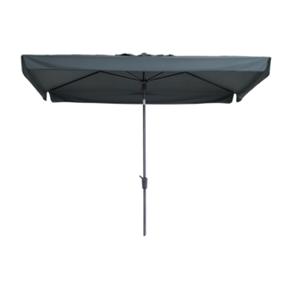 Madison Madison stokparasol Delos luxe 200x300 cm. - grey